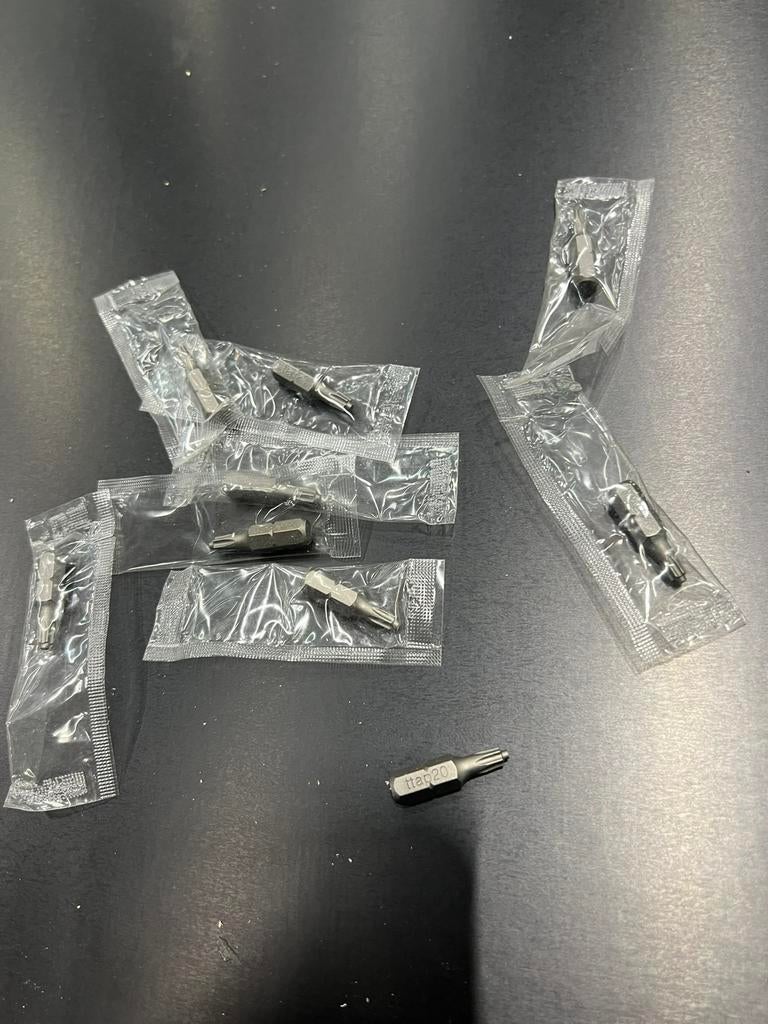 Te koop bitjes torx bitjes torx 20 tapp 20, Ophalen of Verzenden, Nieuw