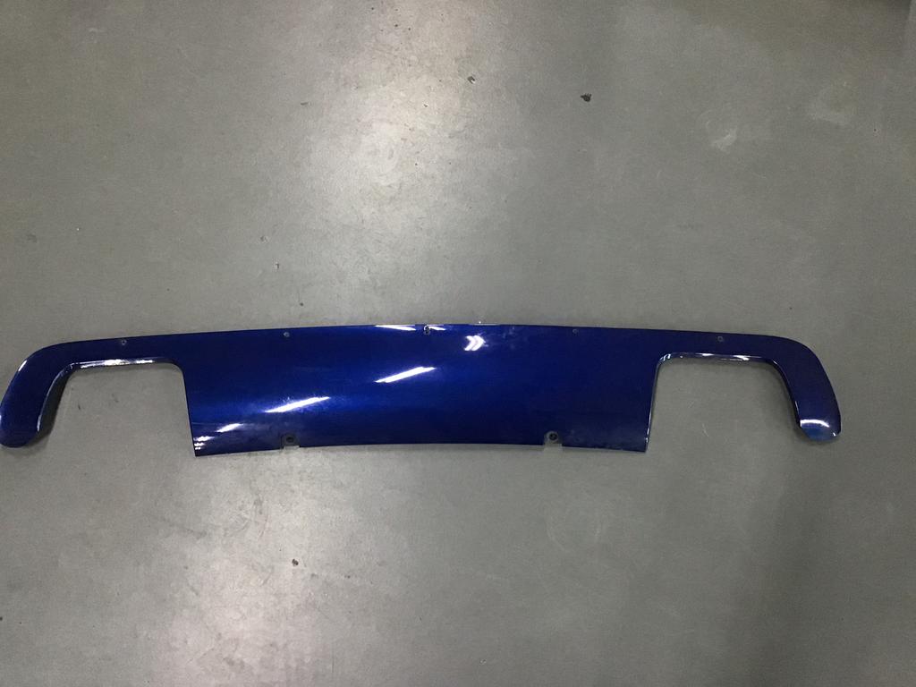 Bmw E39 M5 diffuser blauw 51122498500, Ophalen of Verzenden, Gebruikt, Voor, Bumper