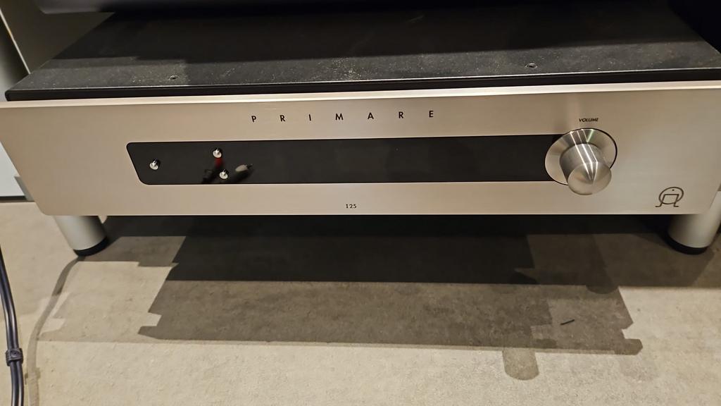 Primare I25 Geïntegreerde Versterker, Zo goed als nieuw, 120 watt of meer, Stereo, Ophalen