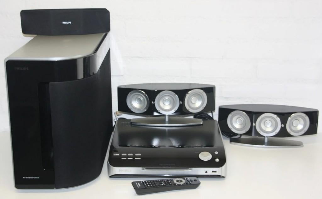 Home Cinema Set - Philips HTS6510/05 2.1 (200W), Ophalen, Philips, 2.1-systeem, 70 watt of meer
