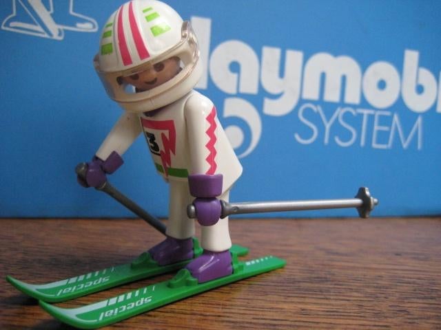 winter wintersport  3682 skiër 100% zeldzaam vintage, Kinderen en Baby's, Speelgoed | Playmobil, Ophalen of Verzenden, Zo goed als nieuw