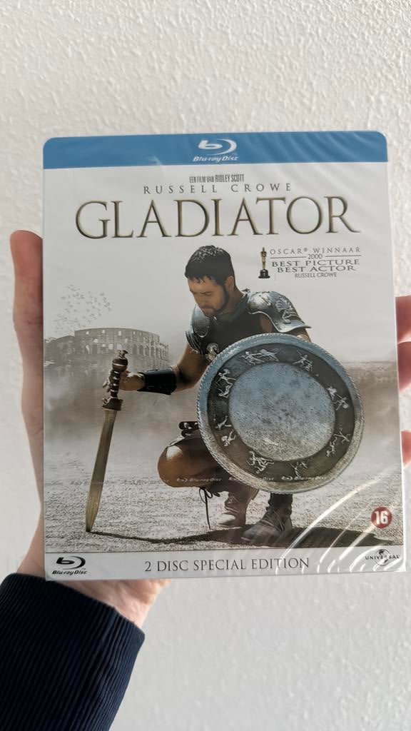 Gladiator 2 Disc Special Edition Blu-ray - nieuw, Verzenden, Nieuw in verpakking, Actie