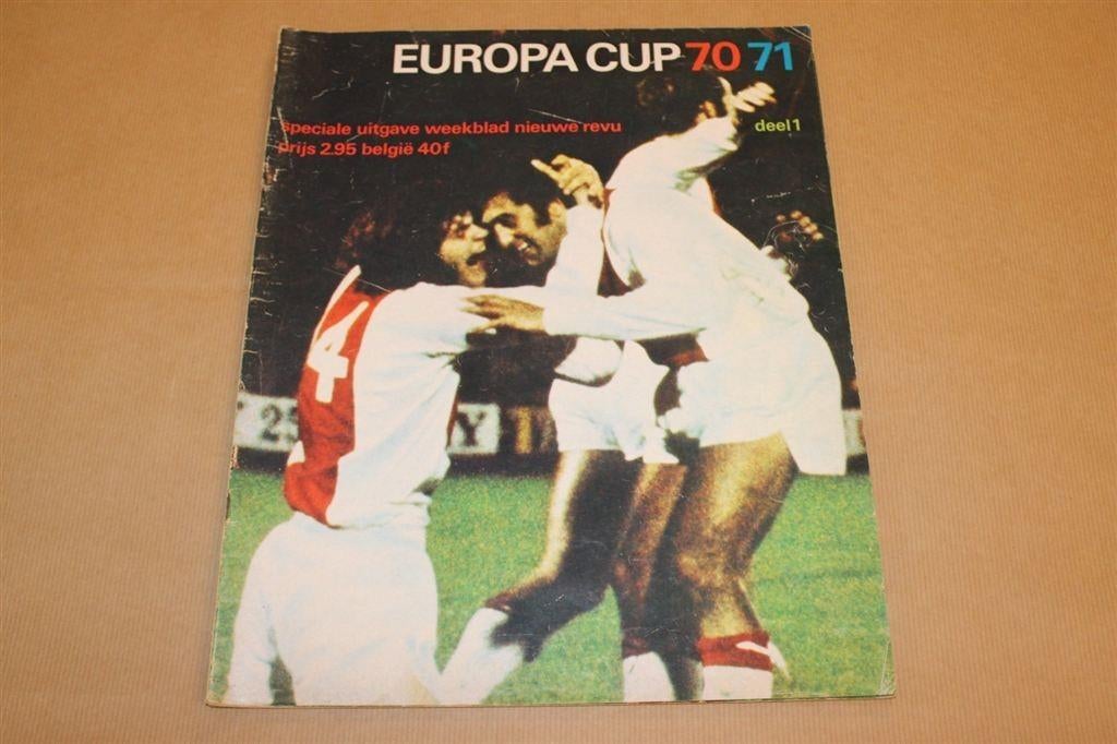 Grote special - Europa Cup 70 71 - Deel 1, Ophalen of Verzenden, Gebruikt, Buitenlandse clubs, Boek of Tijdschrift