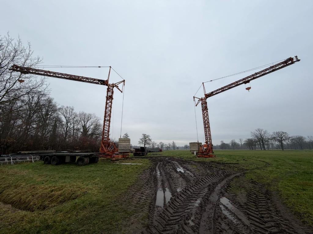 Bouwkraan Arcomet, Ophalen, Hijswerktuig