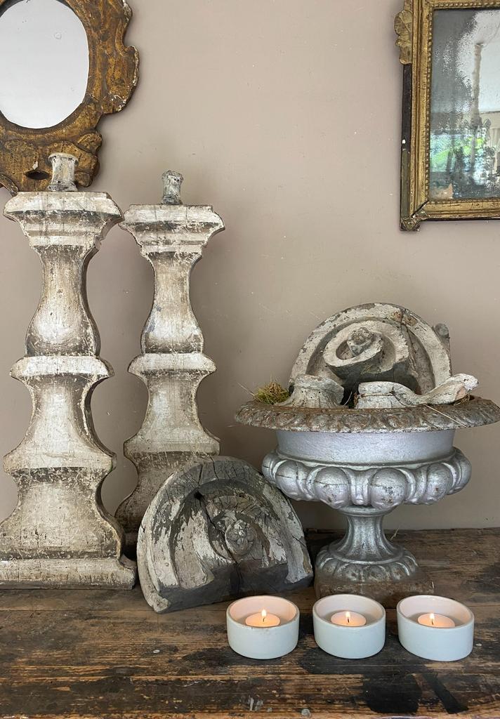 Antiek franse kandelaars, jardiniere, ornamenten, Antiek en Kunst, Ophalen of Verzenden