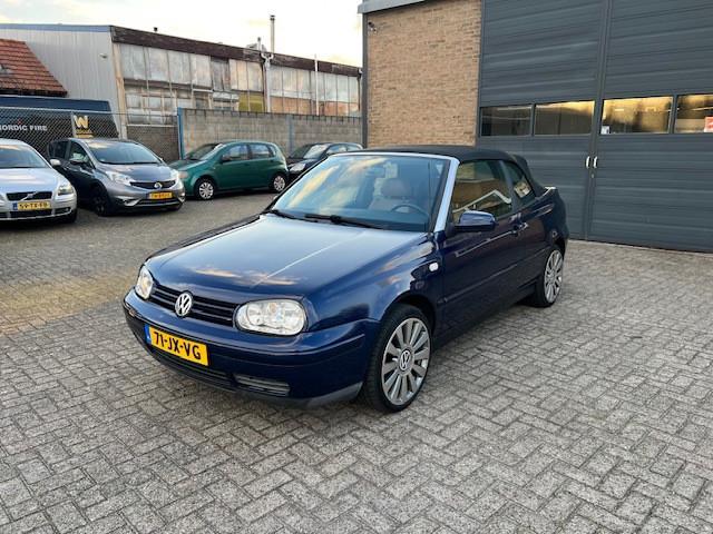 Volkswagen Golf Cabriolet 1.6i Highline// Onderhouden//Nieuw, 1131 kg, 101 pk, Gebruikt, 4 cilinders