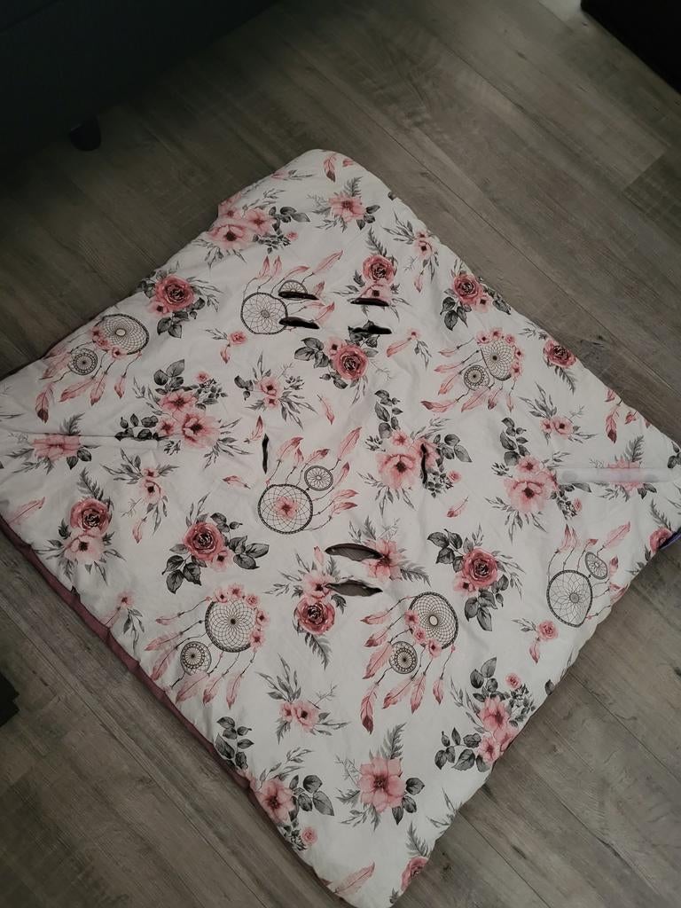 Jukki Autostoel Deken - Bloemen & Dromenvanger Design, Overige merken, Overige methoden, Ophalen of Verzenden, Zo goed als nieuw