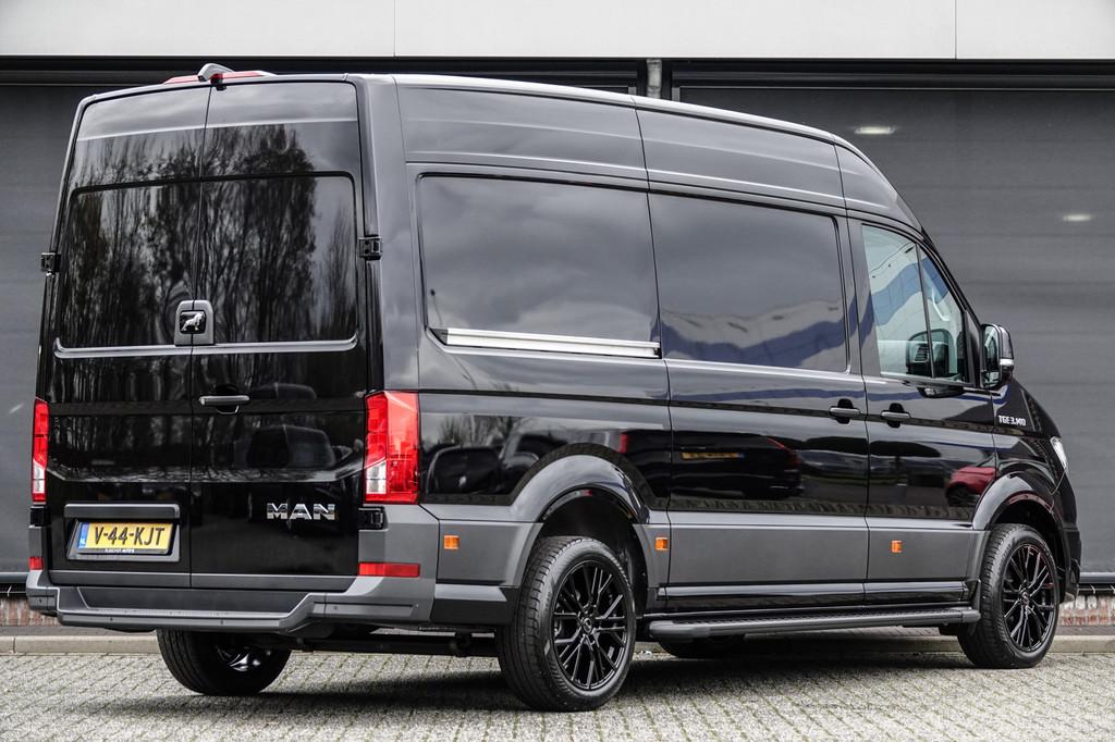 MAN TGE 35 | 140Pk Aut. | 3.140 | L3H3 | 2x Schuifdeur | 12,, Stof, Gebruikt, 4 cilinders, Bedrijf