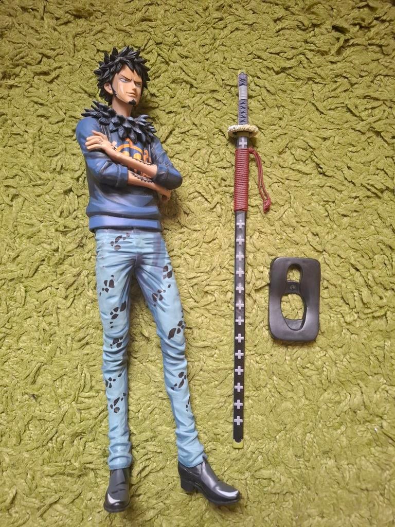 Law one piece official figuur, Verzenden, Gebruikt