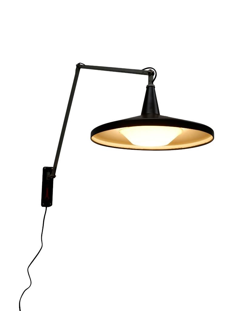 Panama lamp van Wim Rietveld, jaren 50, Vintage, design, Rijksstraatweg 37 Wilp, Ophalen of Verzenden, Zo goed als nieuw