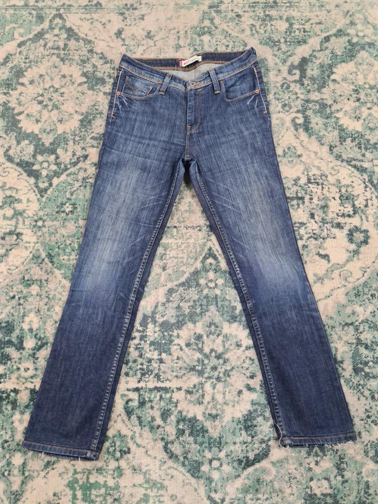 Levi’s 627 straight fit W28 L30 WMN Tulsi2830 Blauw, Blauw, Ophalen of Verzenden, Zo goed als nieuw, W28 - W29 (confectie 36)