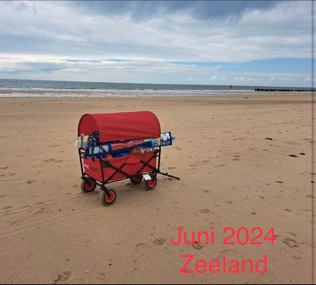 Bolderkar luchtbanden te huur festival vakantie pasen etc, Ophalen of Verzenden, Opvouwbaar, Zo goed als nieuw