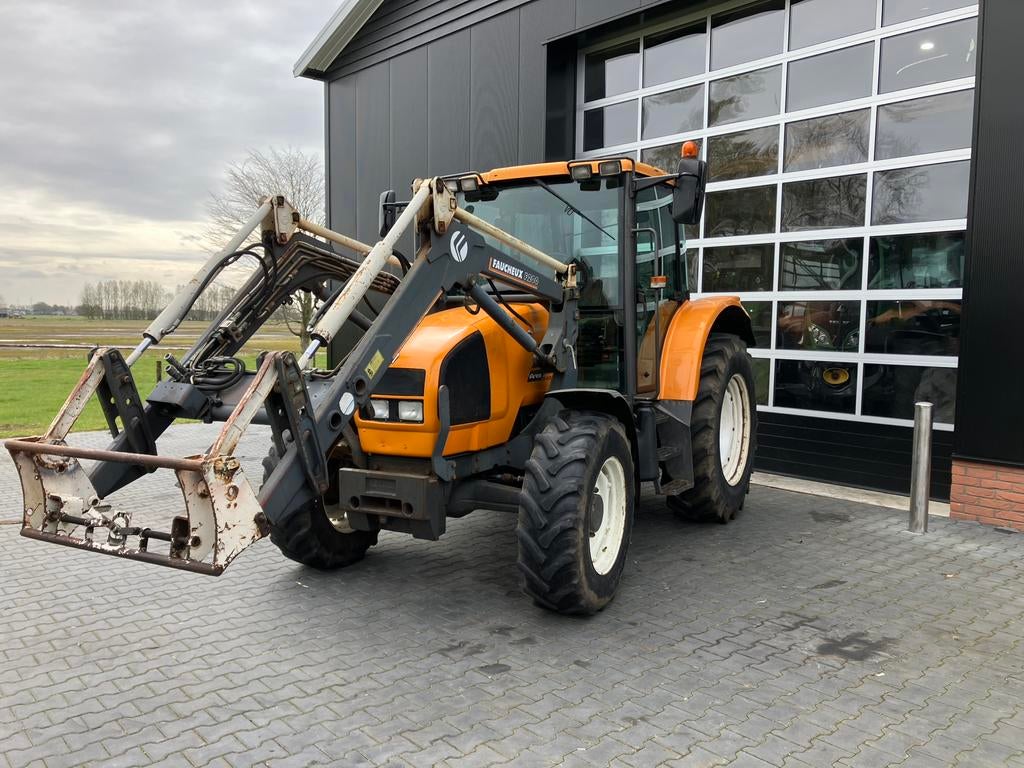 Renault ares 540 rz met voorlader, Ophalen, 80 tot 120 Pk, Gebruikt, Renault