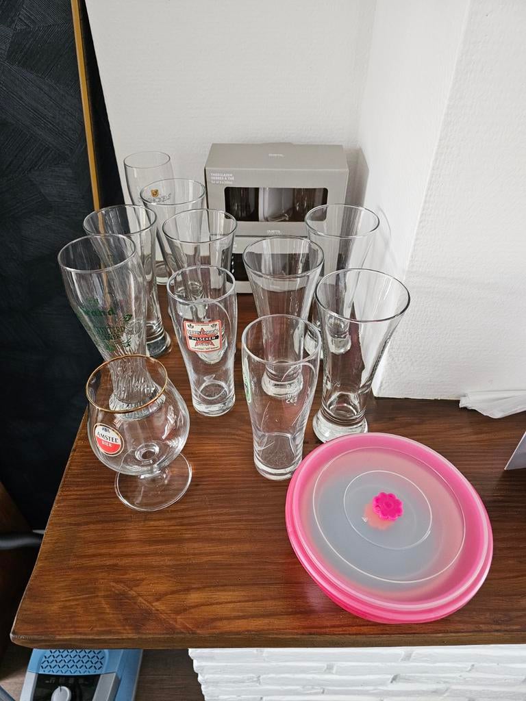 Diverse glazen, Diversen, Ophalen, Gebruikt