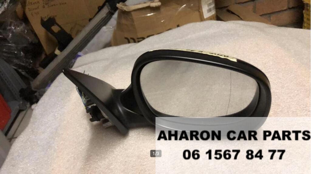 E90 E91 facelift spiegel rechts 7182695 zwart BMW 3 serie, Gebruikt, Ophalen of Verzenden