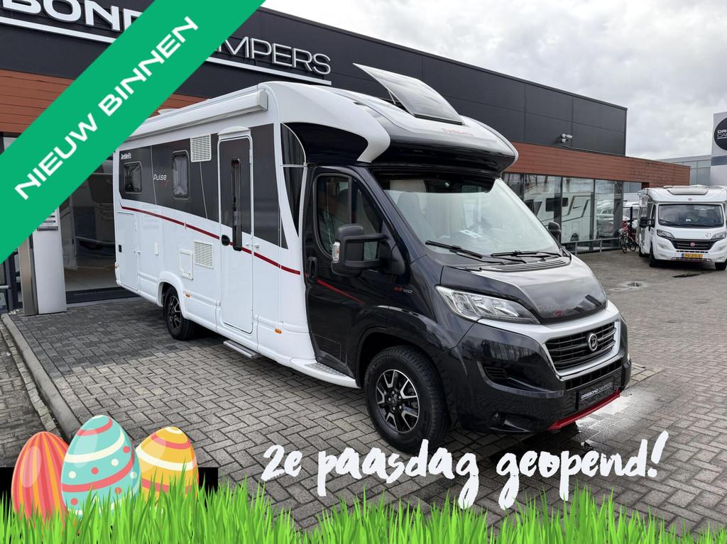 Dethleffs Pulse Classic GT T7051 EB Enkele Bedden 2X Airco, Airbags, 7 tot 8 meter, Bedrijf, Elektrische ramen