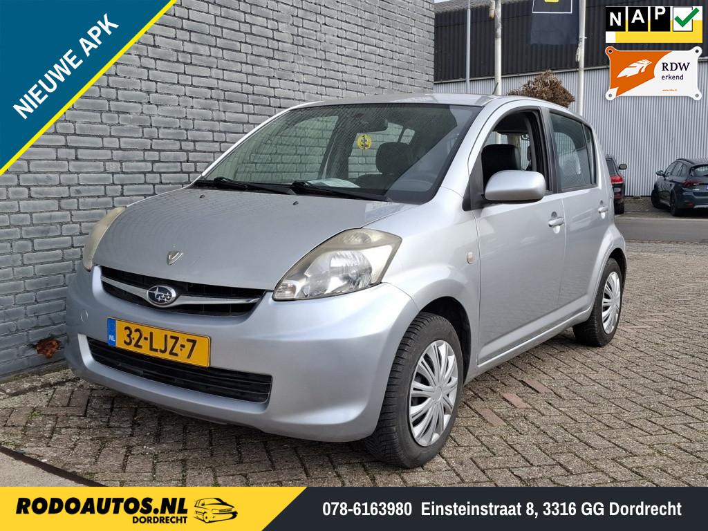 Subaru Justy Daihatsu Sirion 1.0 Comfort 5-Drs Airco/Leer✅, Justy, Gebruikt, Metallic lak, Origineel Nederlands