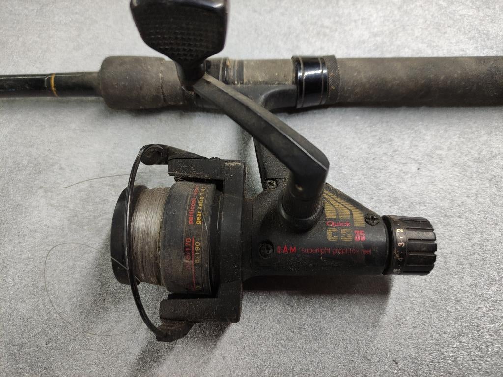 Diverse vintage visgerei, Ophalen of Verzenden, Gebruikt, Werphengel