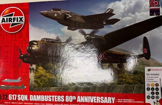 Coelianmodels, Airfix 50191, 617 Sqn F35 Avro, 1/72, € 59,99, Overige merken, 1:72 tot 1:144, Nieuw, Ophalen of Verzenden