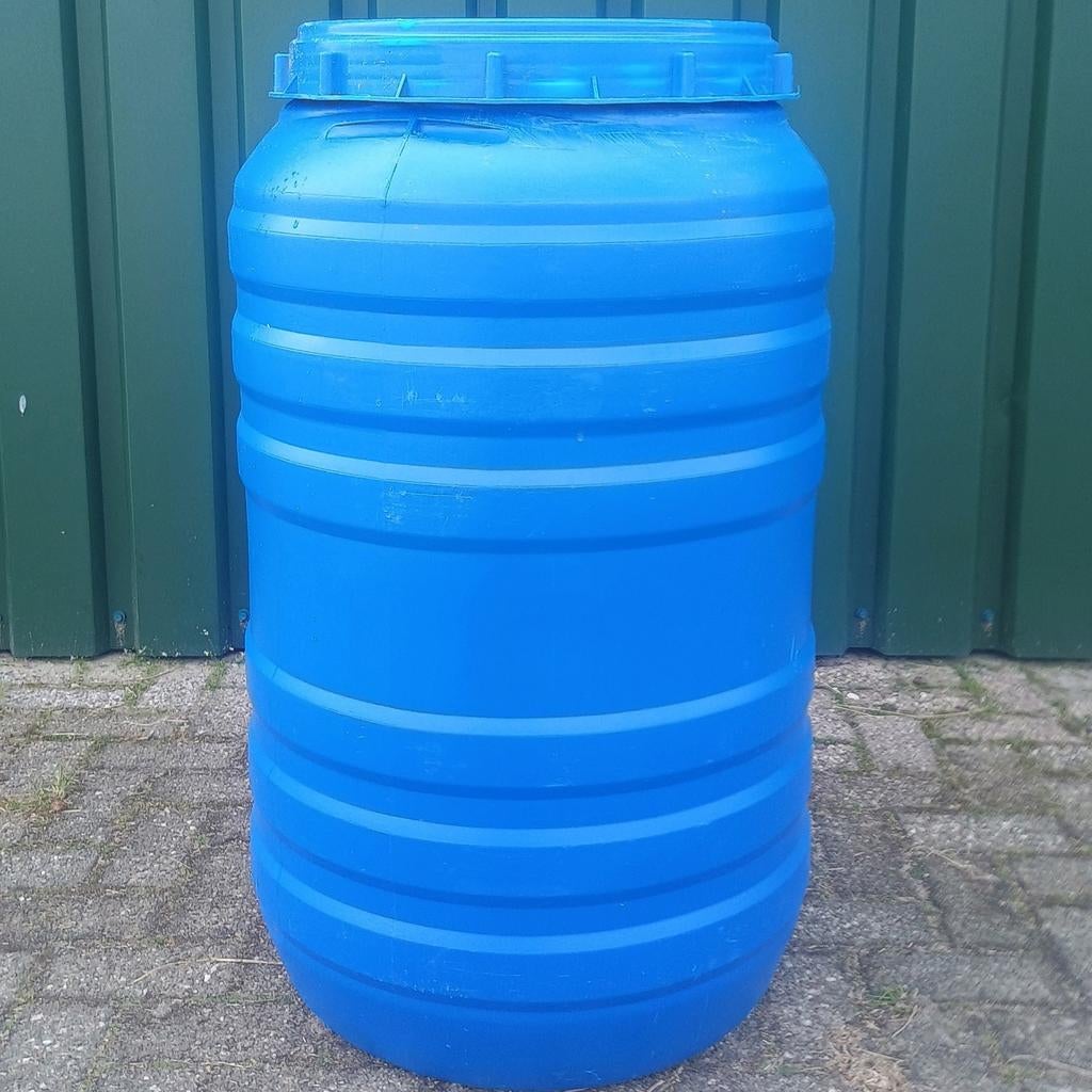 Tonnen te koop, 150 liter of meer, Ophalen of Verzenden, Gebruikt, Kunststof