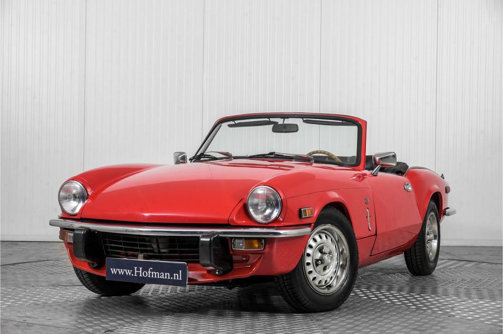 Triumph Spitfire 1500 Soft Top . (bj 1975), Auto's, Triumph, 1296 cc, Achterwielaandrijving, Gebruikt, Cabriolet