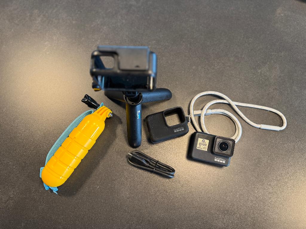 GoPro Hero Black 7 + accessoires, Audio, Tv en Foto, Actiecamera's, Ophalen of Verzenden, Gebruikt, GoPro