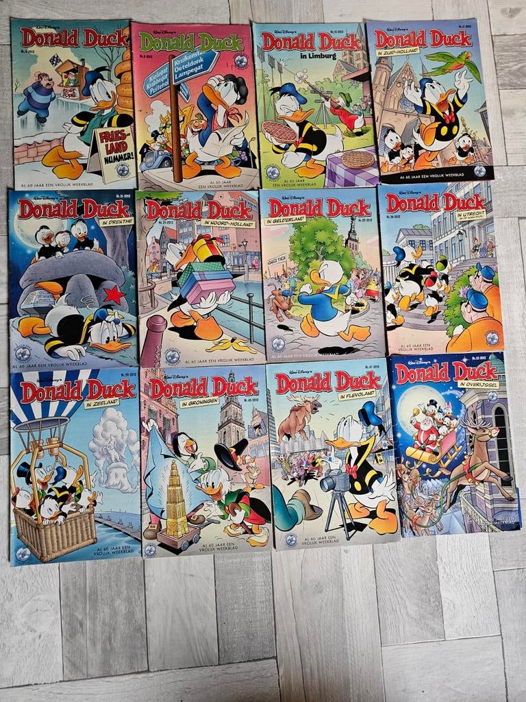 60 jaar Donald Duck Weekblad Complete Jaargang 2012, Ophalen of Verzenden, Gelezen