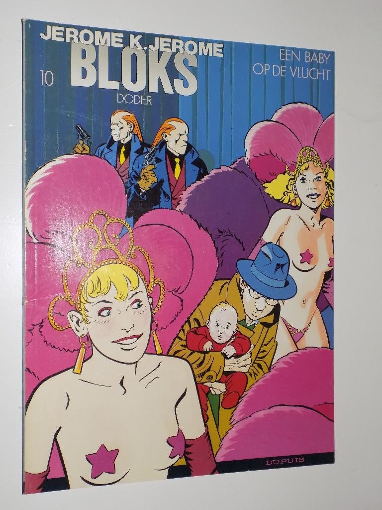 Jerome K.Jerome Bloks - 10_ Een baby op de vlucht, Boeken, Stripboeken, Eén stripboek, Ophalen of Verzenden, Zo goed als nieuw