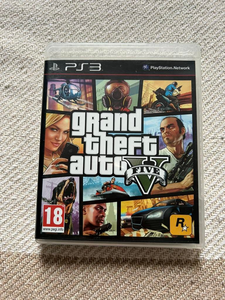 GTA 5 Playstation 3, Spelcomputers en Games, Games | Sony PlayStation 3, Avontuur en Actie, Vanaf 18 jaar, 1 speler, Ophalen of Verzenden