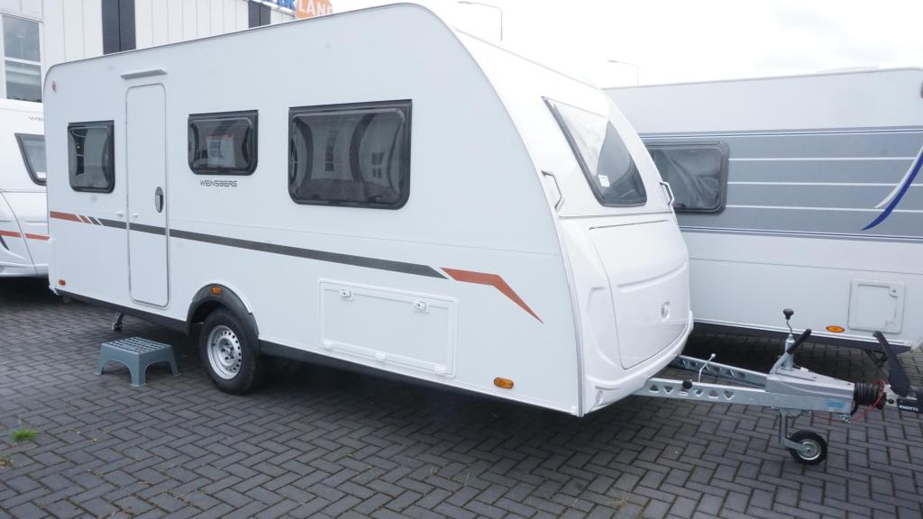 Weinsberg CaraCito 470 EU 1500kg/AIRCO/VLOERVERW., Caravans en Kamperen, Caravans, Overige merken, Schokbreker, Bedrijf, Treinzit