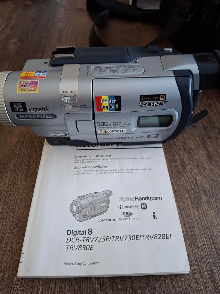 Sony Digital8/Hi8/Video8 camera alleskunner, Ophalen of Verzenden, Hi 8, Camera