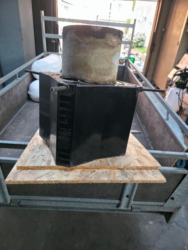 Schoorsteenkap, Huis en Inrichting, Kachels, Gebruikt, Ophalen of Verzenden, Vrijstaand, Overige soorten