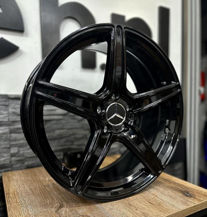 Mercedes A B C CLA E GLA klasse velgen 18 19 20 inch black, Niet ingevuld, 18 inch, Velg(en), Niet ingevuld