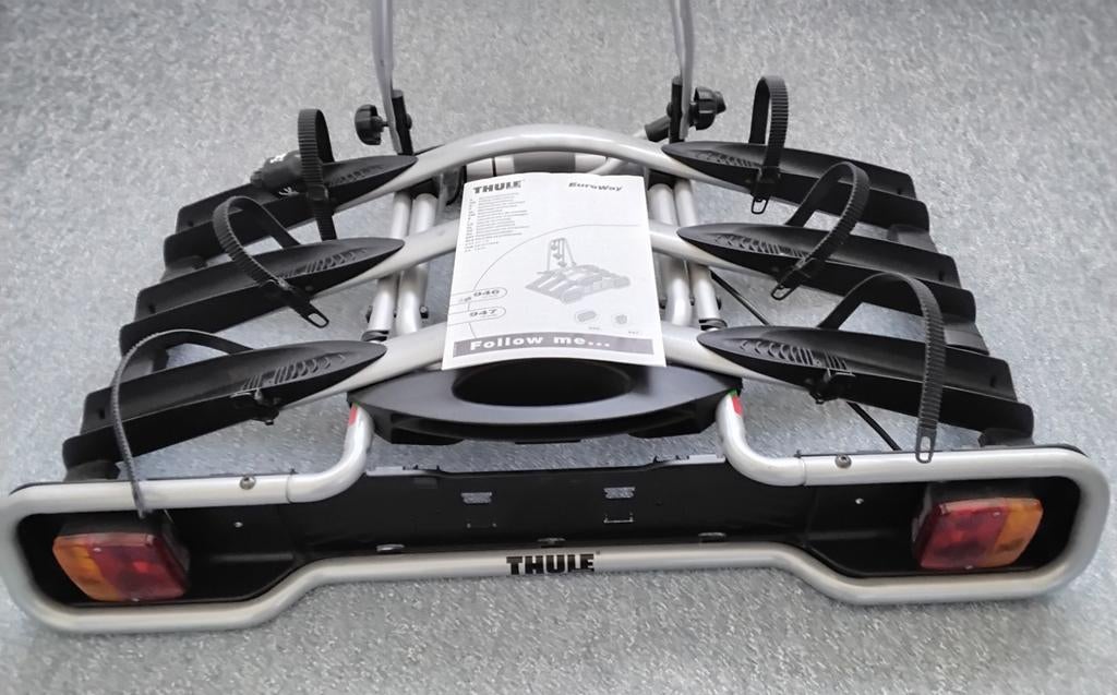 Thule Fietsendrager Kantelbaar voor 3 fietsen / auto, Ophalen, Zo goed als nieuw, Thule
