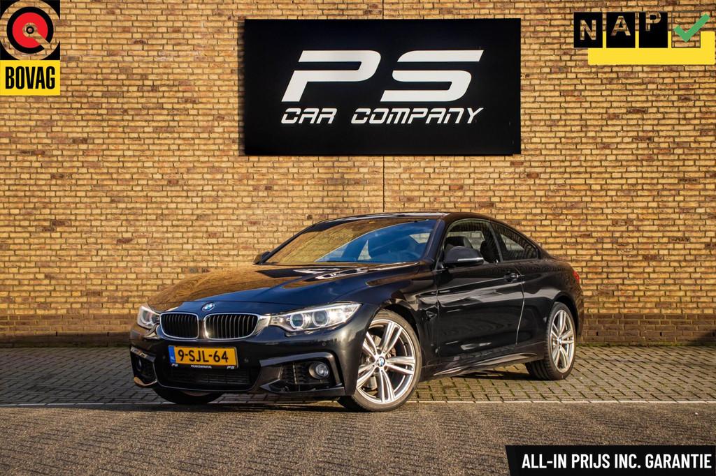 BMW 4-serie Coupé 428i High Executive M-Sport, Origineel NL, Auto's, BMW, Automaat, 745 kg, Achterwielaandrijving, Gebruikt