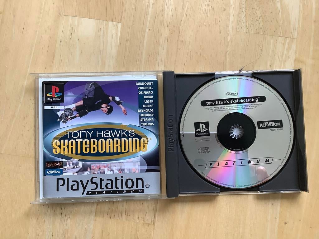Tony Hawk's Skateboarding - PlayStation 1 (PAL), Spelcomputers en Games, Games | Sony PlayStation 1, Gebruikt, 1 speler, Ophalen of Verzenden