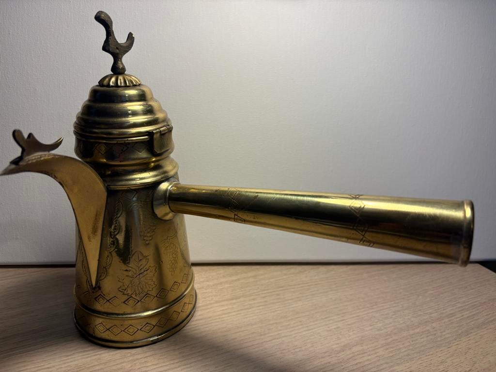 Decoratieve Arabische koffiepot (Dallah), Ophalen of Verzenden