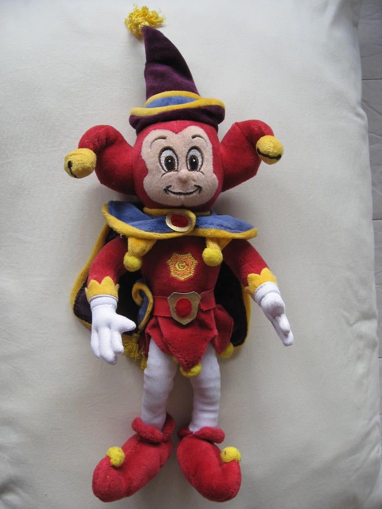 Efteling knuffel pop Pardoes (met cape), Verzamelen, Efteling, Zo goed als nieuw, Beeldje of Poppetje, Ophalen of Verzenden