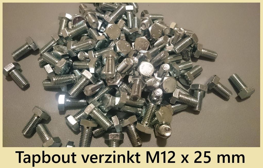Nieuwe verzinkte bevestigingsmaterialen M6/M8/M10/M12., Ophalen of Verzenden, Nieuw, Minder dan 50 mm, Bouten of Moeren