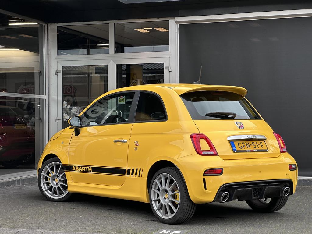 Fiat 500 1.4 T-Jet Abarth 595 AIRCO / DAB / BLUETOOTH / NAVI, Auto's, Voorwielaandrijving, 145 pk, Stof, Gebruikt