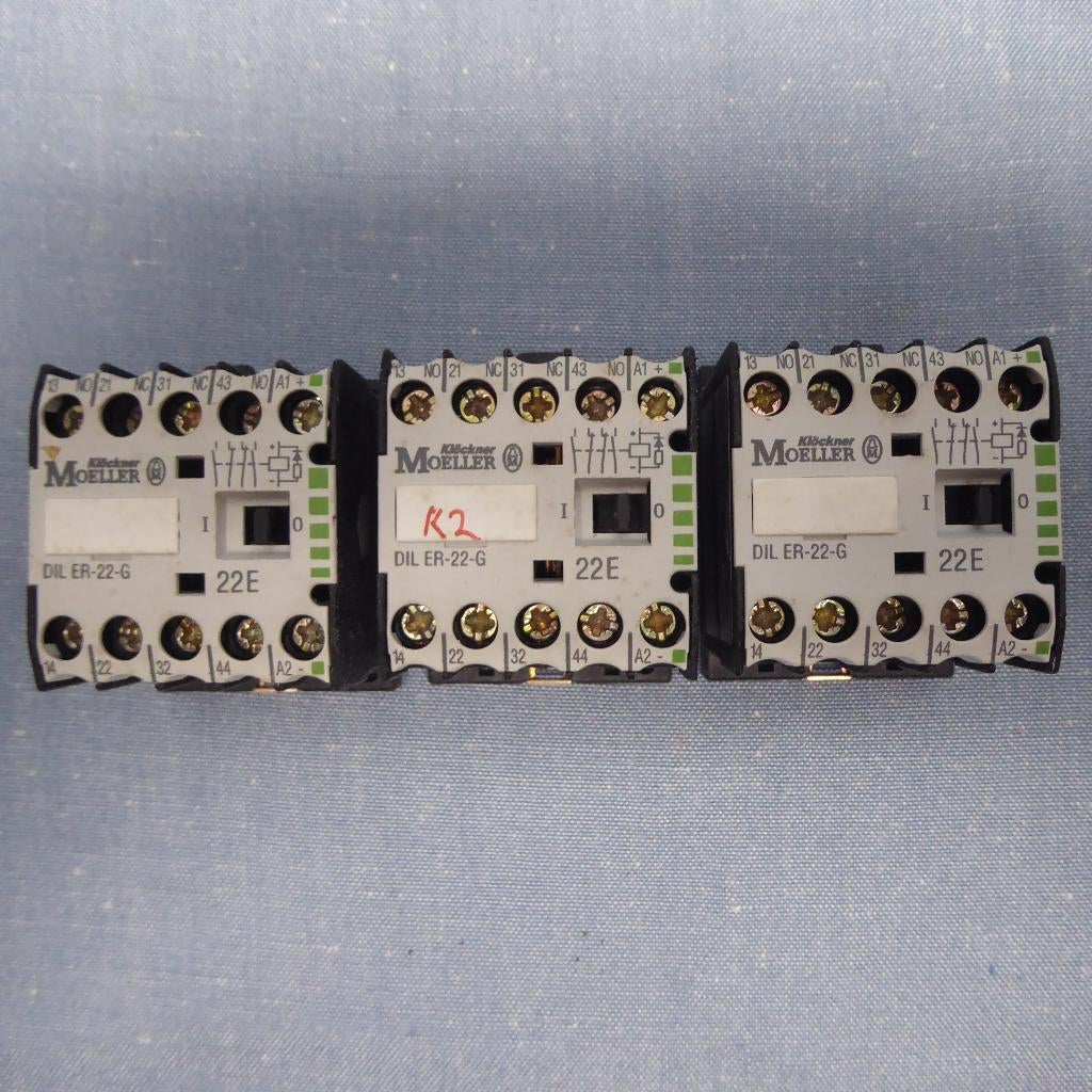 Relais |Telemecanique | diverse uitvoeringen (3), Ophalen of Verzenden, Zo goed als nieuw