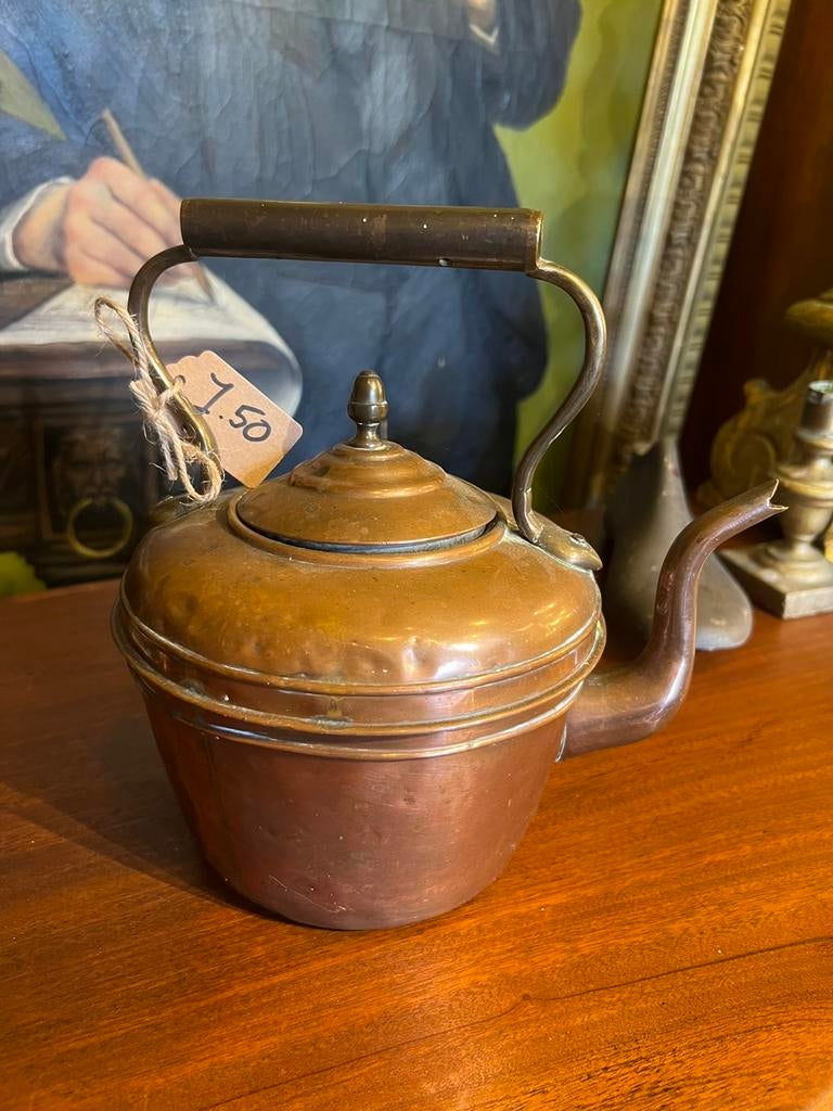 Prachtige koperen ketel, Antiek en Kunst, Antiek | Koper en Brons, Ophalen of Verzenden