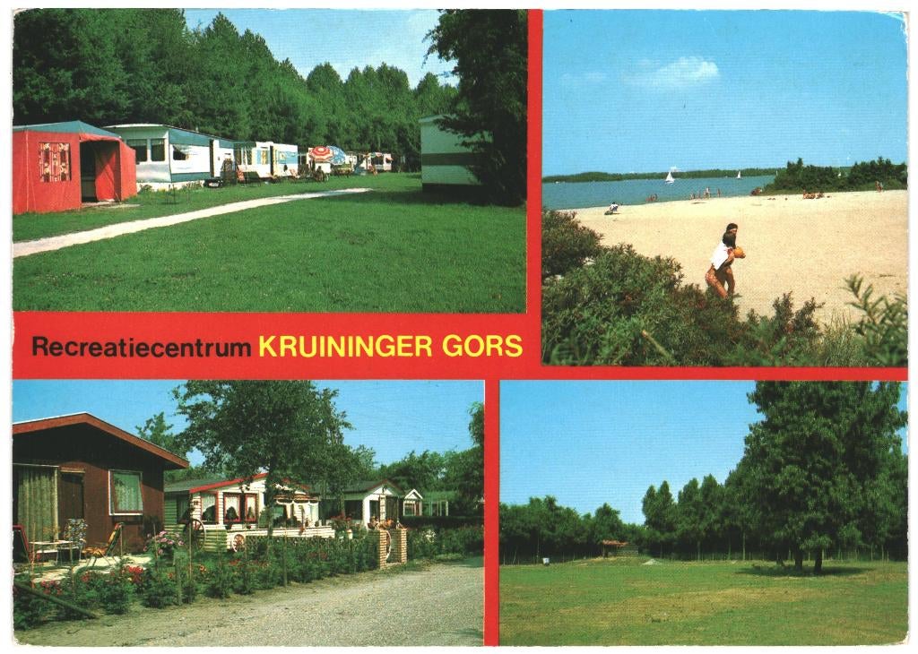 966796 Oostvoorne 80+ ZH Kruininger Gors Gelopen met zegel, Ophalen of Verzenden, 1980 tot heden, Gelopen, Zuid-Holland