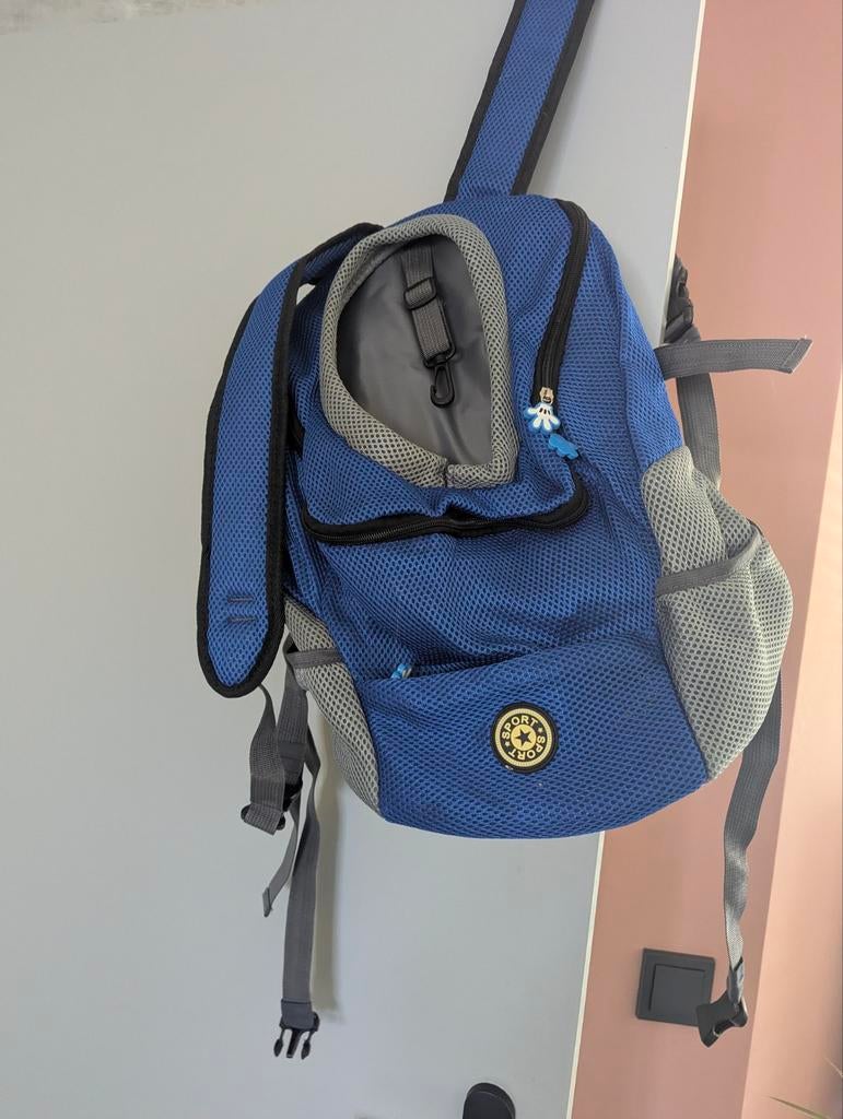 Honden rugzak, Ophalen