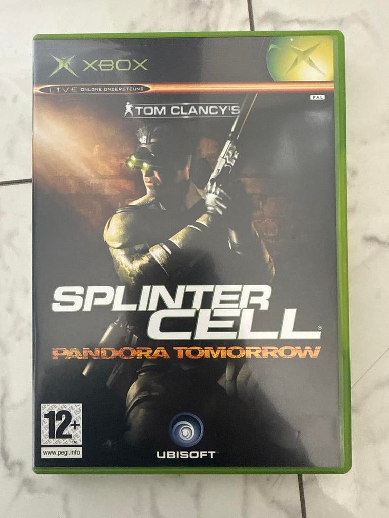 Tom Clancy's Splinter Cell Pandora Tomorrow Xbox, Spelcomputers en Games, Games | Xbox Original, Avontuur en Actie, Online, Gebruikt
