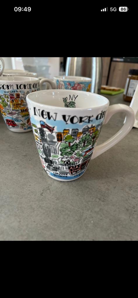 Blond amsterdam new york beker, Ophalen, Blond Amsterdam, Zo goed als nieuw, Kop(pen) en/of Schotel(s)