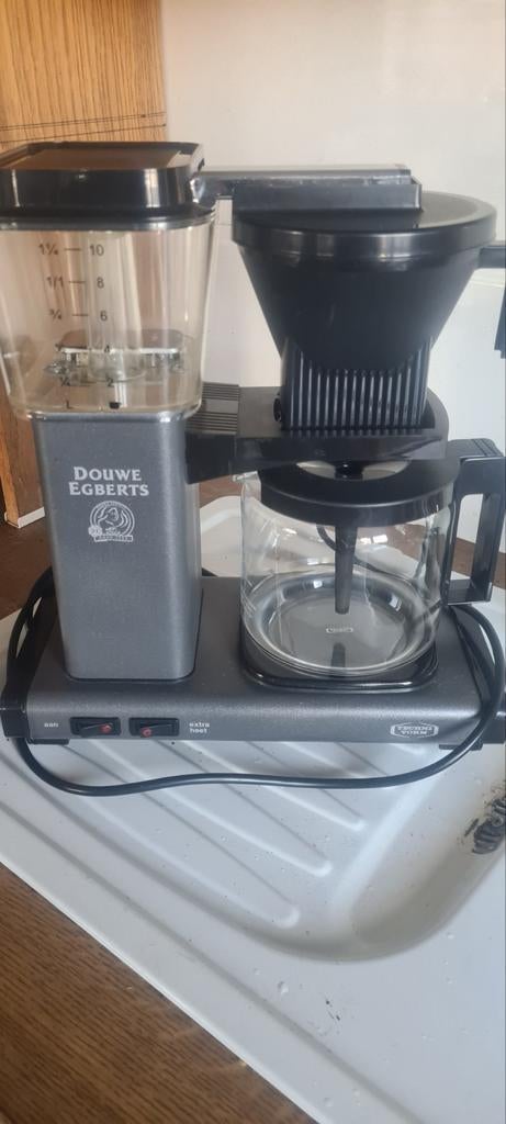 Douwe Egberts koffiezetapparaat, Ophalen, Gebruikt