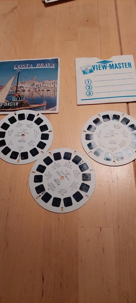 Costa Brava viewmaster schijfjes, Ophalen of Verzenden