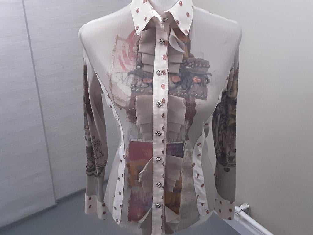 Aparte vinted blouse van SAVE THE QUEEN, Kleding | Dames, Ophalen of Verzenden, Zo goed als nieuw, Maat 38/40 (M)