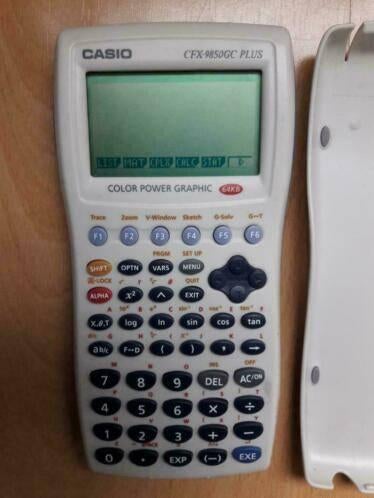 Rekenmachine CASIO cfx-9850GC Plus, Ophalen of Verzenden, Grafische rekenmachine, Gebruikt
